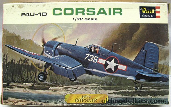 Revell 1/72 F4U-1D Corsair - (F4U1D), H625-50 plastic model kit